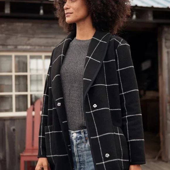 MARINE LAYER grey Delaney Raglan Sweater - Picture 6 of 10